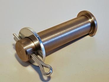 Achse lang mit Splintloch für Seilrolle EK2