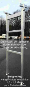Abstützung für Hanglift Größe S: 500 mm bis 1000 mm