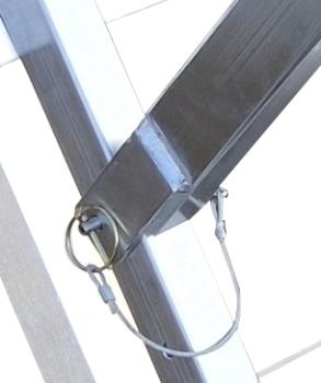 Dachständer D1200 Aluminium Arretierung Kranmeister