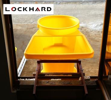 Schuttrutschen Set - komplett mit Einfülltrichter und Rahmen