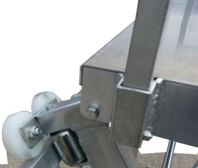 Ziegelverteiler 1REIHIG Rollenpaare Kranmeister