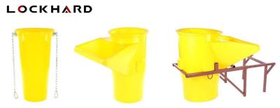 Schuttrutschen Set - komplett mit Einfülltrichter und Rahmen