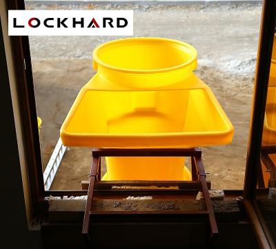 Schuttrutschen Set - komplett mit Einfülltrichter und Rahmen