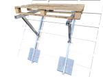 Dachständer D1200 Aluminium Kranmeister